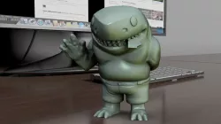 FUNKO POP SHARK KING