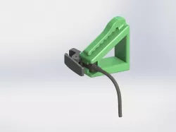 Garmin Forerunner 230 Command Strip Charge Mount With HRM Clip