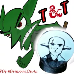 Goblins - D&D set - D&D Minis - D&D Miniatures - D&D Goblin Coin - Token - Miniature - Dungeons and Dragons Evil PG