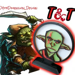 GOBLINS - D&D SET - D&D MINIS - D&D MINIATURES - D&D GOBLIN TOKEN - TOKEN - MINIATURE - DUNGEONS AND DRAGONS EVIL PG