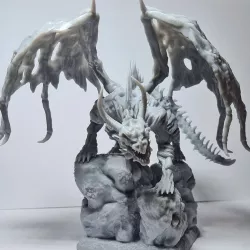 Green Dracolich (supported)