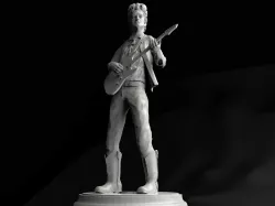 Gustavo Cerati 3d Print Model HD