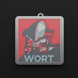 Halo Infinite Wort Keychain