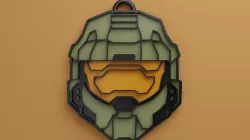Halo Master Chief Keychain