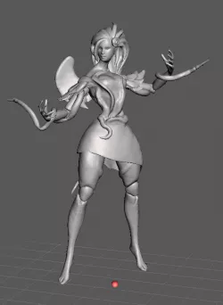 Haunted Zyra 3D Model