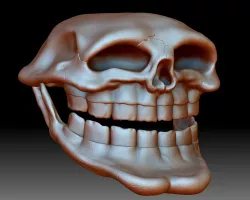 Homo Trollus Faceus - around 21th century AD - 3D printable