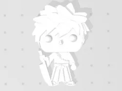 Ichigo by Bleach 3D imitation Pop (for magnet)