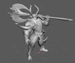 Infernal Moderkaiser 3D Model