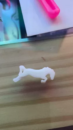 IOS Cable Tag Horse