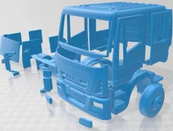 Iveco Euro Cargo Double Cab 2008 Printable