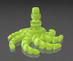 Kang Kodos Simpsons Alien Flexi