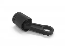 Key holder Removable piston rod