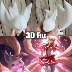 KIKO - Star Guardian Ahri League of Legends Fichiers STL