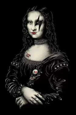 Kiss Mona lisa