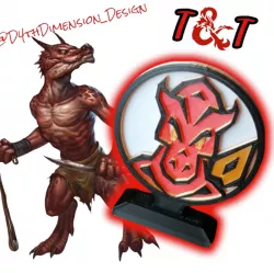 KOBOLD - D&D SET - D&D MINIS - D&D MINIATURES - D&D KOBOLD TOKEN - TOKEN - MINIATURE - DUNGEONS AND DRAGONS EVIL PG