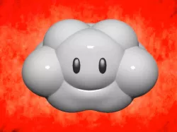 Lakitu Cloud Mario