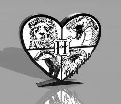 lamp Hogwarts house (hogwarts) coat of arms