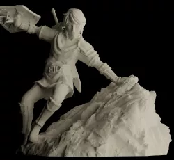 Link Action Figure The Legend of Zelda Statue