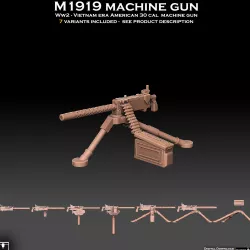 M1919 Browning 30 cal Machine Gun