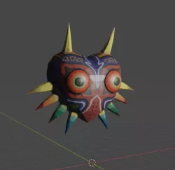 Majora's Mask (Zelda) Low Poly