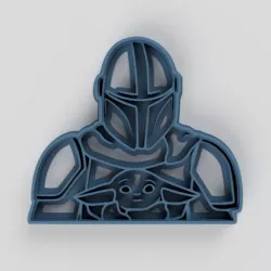 mandalorian cookie cuter