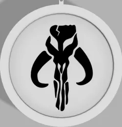 mandalorian key ring