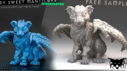 Manticore Cub - Free sample from My sweet Manticore