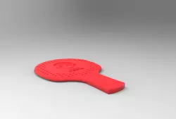 Mario Ping Pong Paddle