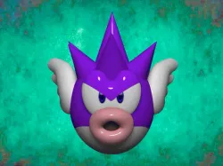 Mario Spiny Cheep Cheep Fish
