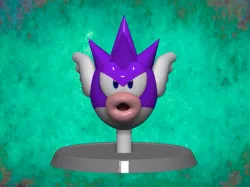 Mario Spiny Cheep Cheep Fish Based