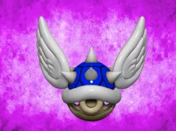 Mario Tortoise Shell with Spiny and Wings