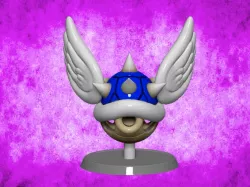 Mario Tortoise Shell with Spiny and Wings Based