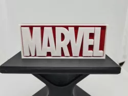 Marvel Studio Logo 3D Print STL file No support