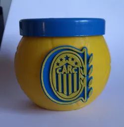 MATTE ROSARIO CENTRAL SOCCER BALL WITH EMBOSSED LOGO