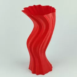 Melted vase