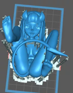 Meru The Succubus +18 Hentai Figure Nude