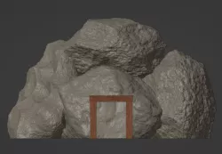 Mine Entrance ( 28mm Scale )
