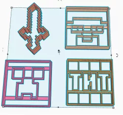 Minecraft x 4