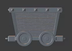Mining Cart ( 28mm )