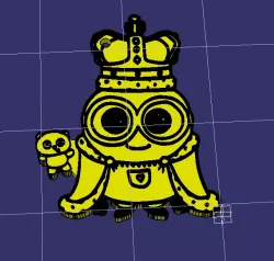 minion keychain