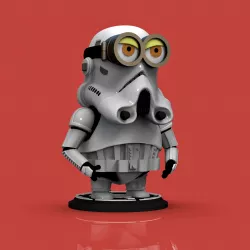 Minion Stormtrooper STL