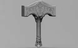 mjolnir hammer- thor God of War Ragnarok