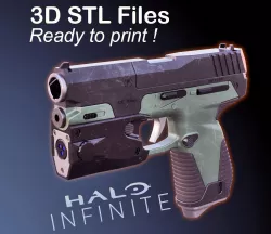MK50 "SIDEKICK" from HALO Infinite