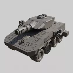 Mobile Gun System module for Ajax or Boxer