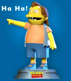 Nelson Muntz - The Simpsons Fan art