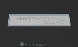 Nintendo DS, 3DS, Wii, WiiU, Switch Logo Keychain Badge
