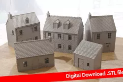Normandy Village Set