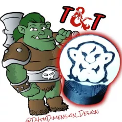Ogre - D&D set - D&D Minis - D&D Miniatures - D&D Ogre Coin - Token - Miniature - Dungeons and Dragons Evil PG