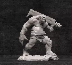 Orc Berserker -Presupported