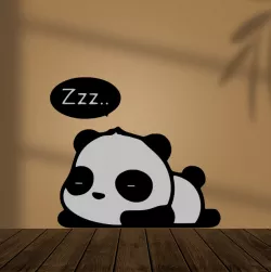 Panda Sleeping DECORATIVE PENDANT HELP ME WITH 1 LIKE